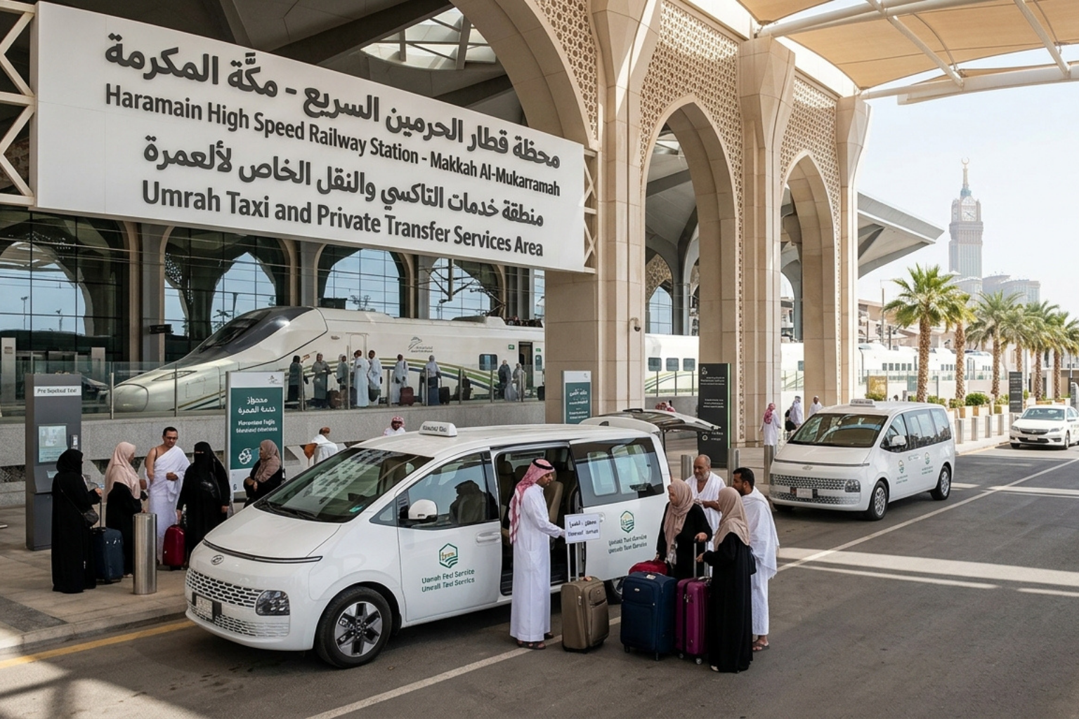 Train Station Transfers umrah taxi